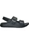 00206 موديل صنادل رجالية سوداء يومية - 2