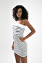 Fav Strapless Seasonal Mini Sweat Dress - 6