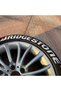 Bridgestone Tire Lettering 2.5 cm Original Rubber 4 Pieces Adhesive Original Product ® - 3