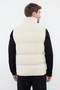 Ecru Men's Regular Fit Winter Velvet Vest Tmnaw23Ye00013 - 6
