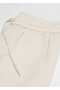 Elastic Waist Straight Jeans - 6