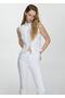 Claudia Slim Cut Crop Jean Trousers - 8