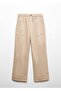 Elastic Waist Straight Jeans - 3
