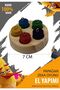 Parrot Wooden Educational Interactive Toy for Intelligence Development Natural Colorful Oval - 4
