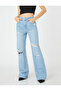 Straight Jeans Relaxed Fit High Waist Wide Leg - Bianca Jeans - 3