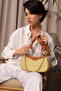 حقيبة كتف نسائية خضراء SLY044 - 3