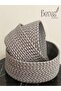 Jute Wicker Basket, Hand Woven, Multi-Purpose Basket, Bathroom and Kitchen Organizer, Set of 3 Round Black Gray - 2