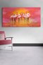 Flamingos Family Canvas-Canvas Painting - 5