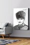 White Mustafa Kemal Atatürk Canvas Painting