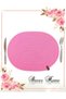 Decorative Snail Jute Woven Plate Placemat