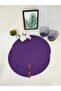 Decorative Snail Jute Woven Placemat Purple - 2