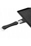 Black Luxury Aluminum Cast Small Frying Pan Toast Pan - 3