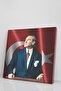 Mustafa Kemal Atatürk One Piece Square Canvas - Canvas Painting - 2