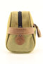 Men's Camel Canvas Waterproof Personal Care Daily Shaving Bag - 3