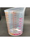 Plastic Measuring Cup Special Scale Pot 1 Liter Graduated Scale Separately Displays for Flour Sugar Vs - 2