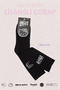 ROZ-87/3 Patterned Licensed Black Socks - 2