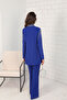Cobalt Blue Stone Detailed Jacket - 32-2086 Set - 3
