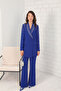 Cobalt Blue Stone Detailed Jacket - 32-2086 Set - 2