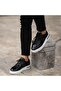- Black Leather Lace-Up Men's Casual Shoes 101-8086-H1280E - 2