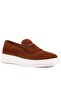 - Tan Suede Leather Men's Casual Shoes 101-3693-He1065 - 2