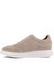- Beige Suede Lace-Up Men's Casual Shoes 101-7034-H-1235 - 3