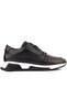 - Black Leather Lace-Up Men's Casual Shoes 101-7074-H1194