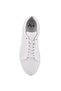 - White Leather Lace-Up Men's Casual Shoes 101-7046-He1065 - 5