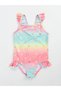 LCW Baby - Square Neck Polka Dot Print Swimsuit for Baby Girl