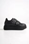 Inter Thick Sole Double Velcro Sports Shoes Sneakres - 6