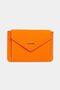 9098 Genuine Leather Multi-Purpose Magnetic Women's Wallet Portfolio Orange - 2