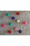 Colorful Flower Hair Beads 10pcs - 2