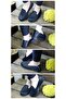 Shoes Women's Black Mesh Cloth Summer Sport Ballet Black Sole - 5