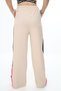 Girl's 100% Cotton Garnished Oversize Wide Leg Sweatpants - 5
