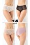 Women's Lace 4-Pack Bato Panties Assortment-1 C3T0N5O408