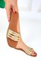 19268 Model Number Gold Women's Slippers - 5