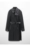 Leather Trench Coat - Looking Design - 3