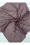 Women's Brown Cotton Flared Scarf 100x100 cm