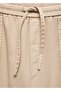 Elastic Waist Straight Jeans - 6