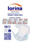 Textile Surface Waistband Adult Patient Diapers Medium 30 Pcs 4 Pack 120 Pieces - 3