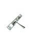 Lerzan Eco Plateau (wc) Door Handle Mirrored Nickel Satin (left) - 2