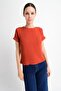 8122244 Kobe Single Pocket Short Sleeve Blouse Red - 3