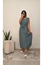 Perfect Combination: Fabric Dress and Coat - 3