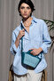 Blue Women's Handbag - Sly119 - 3