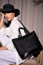 حقيبة كتف نسائية سوداء SLY094