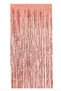 Rose Gold Door Wall Party Curtain Backdrop Back Curtain Glittering Adhesive Birthday Photo Curtain - 4