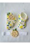 Welcome Baby GIFT SET, BABY BOOTIES & STRAPS BODY & WIPES & BATH SPONGE GIFT BOX - 2
