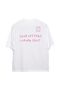 Love Letters Oversized T-Shirt Women - White - 7