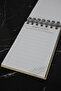 Fancy Moon Themed Wooden Cover Notebook - Mini Notebook - Pocket Notebook - My List - 5