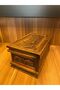 Wooden Chest Decorative Wooden Walnut Carved Keyed Riddle - 4