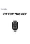 Hyundai I20n N-line Smart Key Cover, Silver Color - 2